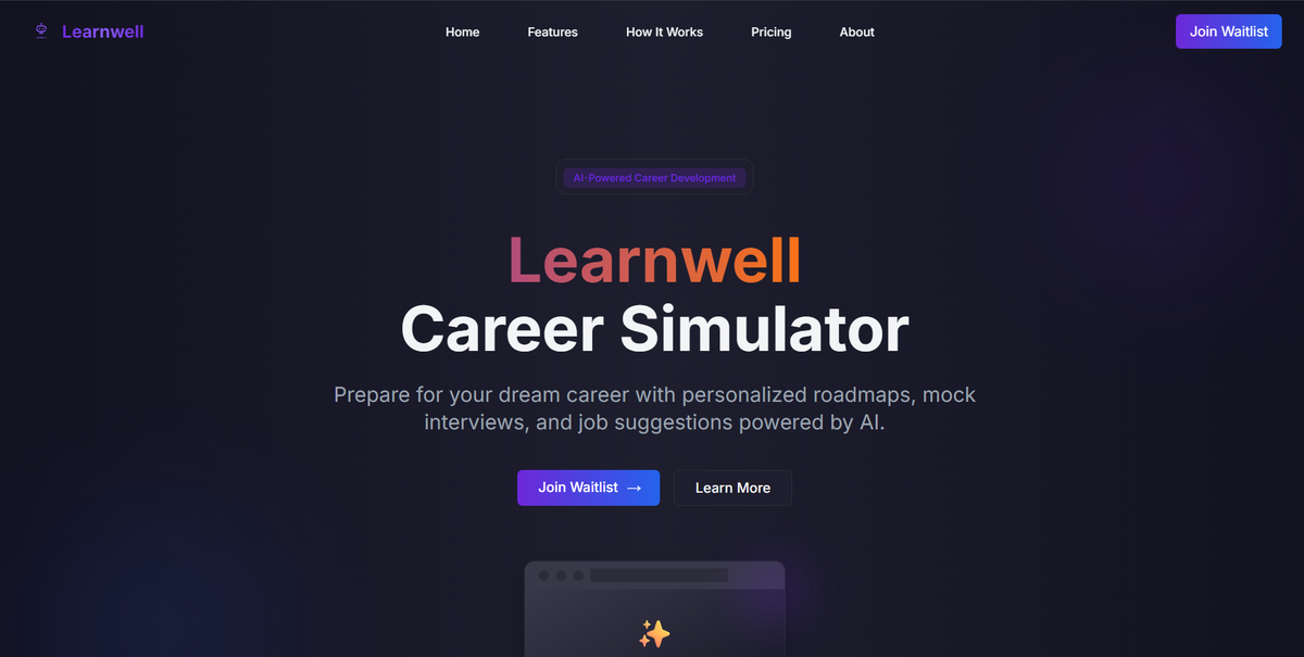 Learnwell AI Dashboard